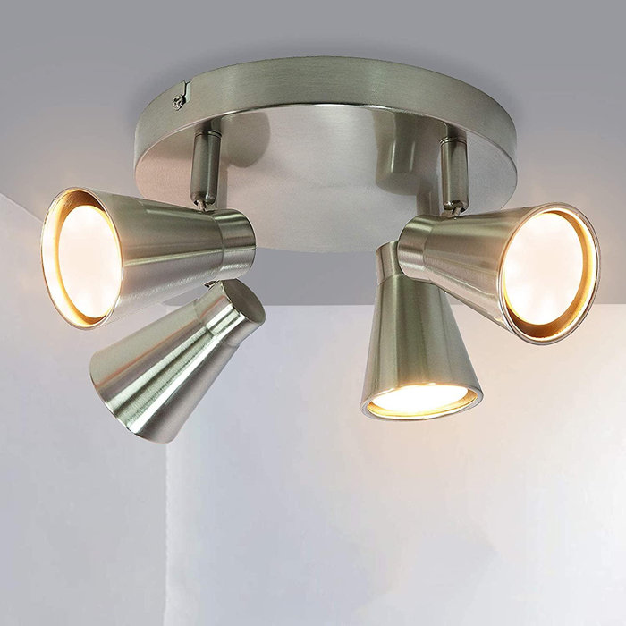 Lattice Routh Modern 4Light MultiDirectional Ceiling Luminaire With